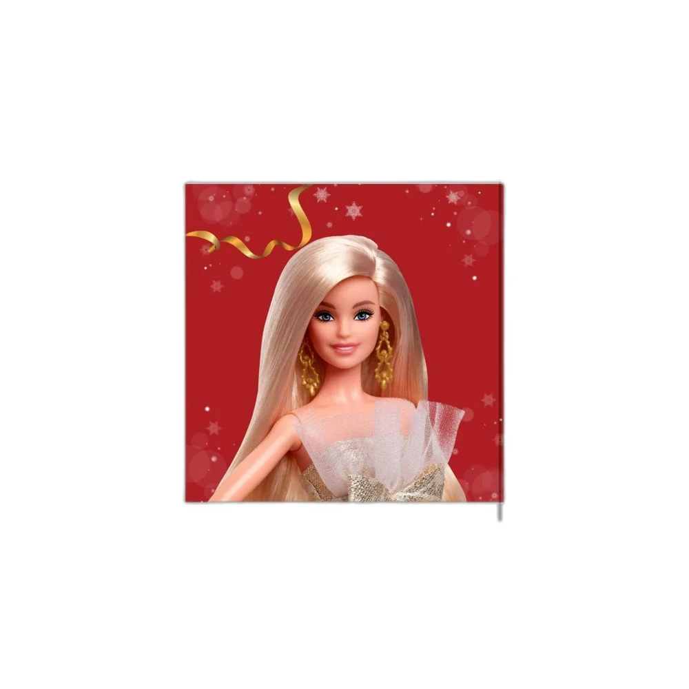 Barbie Signature 2025 Holiday Blonde Fashion Doll with Silver & Gold Gown NWB - Picture 2 of 6